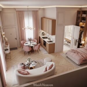 Cozy modern apartment with stylish decor