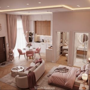 Elegant modern apartment interior design