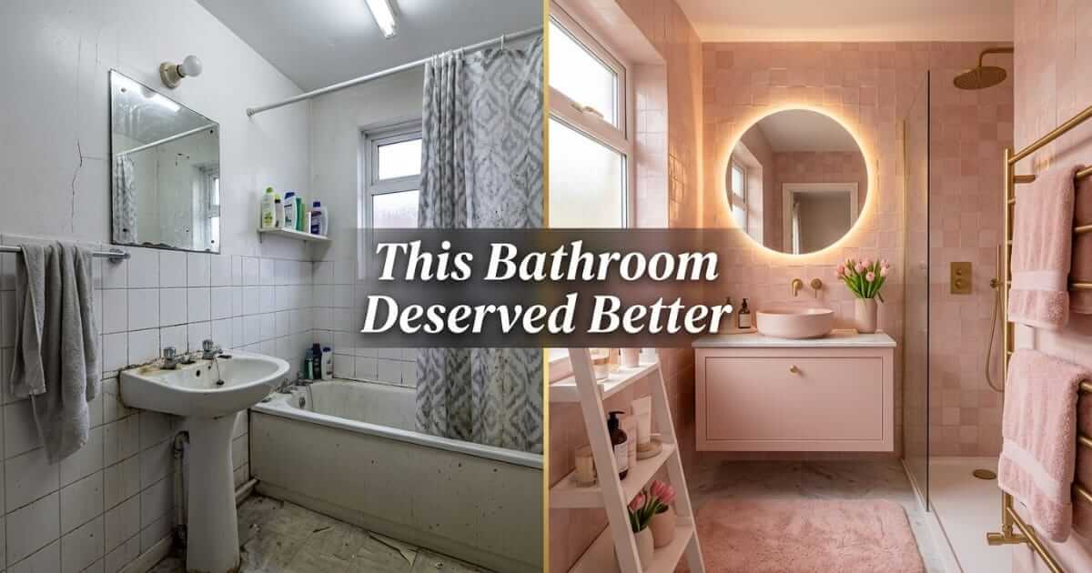 blush pink bathroom decor ideas