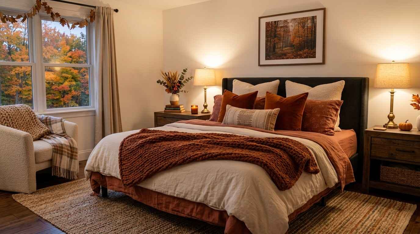 14 Fall Bedroom Ideas for a Cozy and Warm Retreat