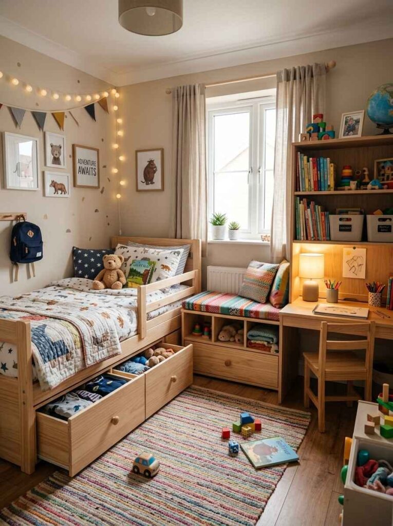 multifunctional furniture small kids room